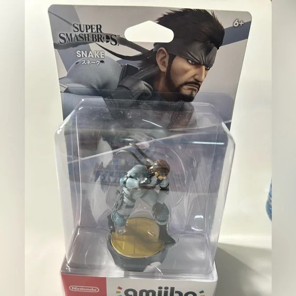 Nintendo - Super Smash Bros. - Metal Gear Solid - Snake Amiibo - 📦🐍🔫 - Picture 4 of 4